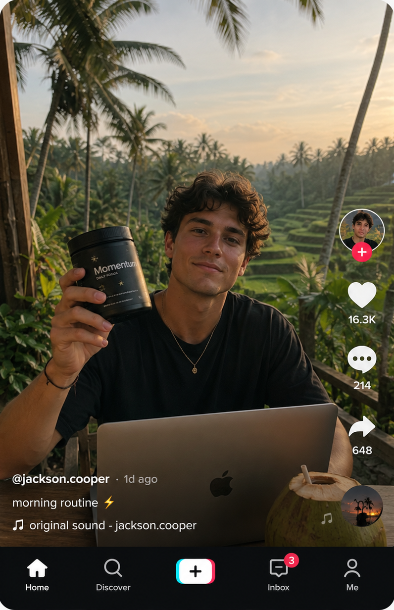Instagram post preview